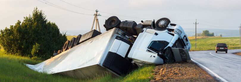 jackknife rollover accident